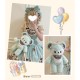 Good Night Mie Mie Bear Diudiu Bag(Reservation/3 Colours/Full Payment Without Shipping)